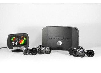 Парктроник Aviline mp-218lcd-y8, чёрный