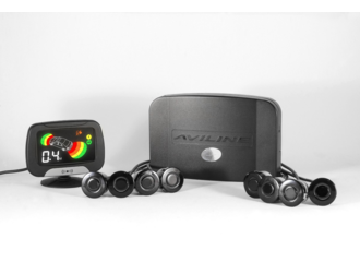 Парктроник Aviline mp-218lcd-y8, чёрный